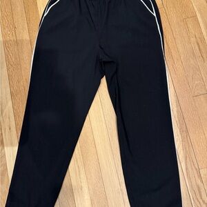 Ellen Tracy Black Pants with White Trim Detail